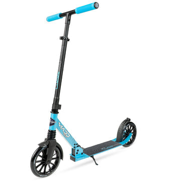 קורקינט מתקפל לנוער ומבוגרים Madd Gear Metro Cruise 250 | Black Blue | לרוכבים מגובה 120 ס"מ ומעלה