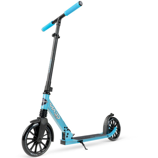 קורקינט מתקפל לנוער ומבוגרים Madd Gear Metro Cruise 250 | Black Blue | לרוכבים מגובה 120 ס"מ ומעלה