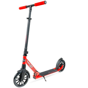 קורקינט מתקפל לנוער ומבוגרים  Madd Gear Metro Cruise 250 | Black Red | לרוכבים מגובה 120 ס"מ ומעלה