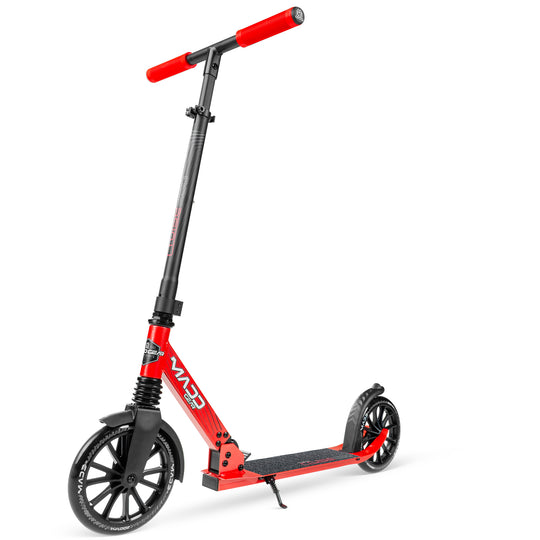 קורקינט מתקפל לנוער ומבוגרים  Madd Gear Metro Cruise 250 | Black Red | לרוכבים מגובה 120 ס"מ ומעלה