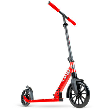 קורקינט מתקפל לנוער ומבוגרים  Madd Gear Metro Cruise 250 | Black Red | לרוכבים מגובה 120 ס"מ ומעלה
