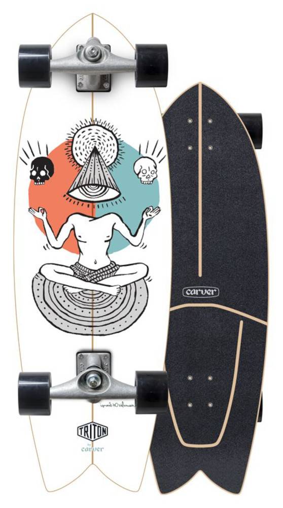 סרף סקייט טריטון של קארבר Triton by Carver 29.25" EQUILIBRIUM Surfskate Complete CX