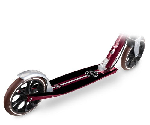 קורקינט גלגלים גדולים מתקפל גלובר GLOBBER NL 205 DELUXE לילדים נוער ובוגרים אדום