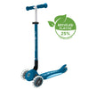 קורקינט 3 גלגלים מתקפל עם אורות גלובר GLOBBER ELITE LIGHTS – כחול