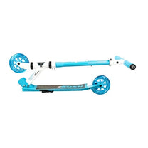 קורקינט מתקפל לילדים Madd Gear Metro Rush 125 Light-Up | White Blue| מגיל 5+