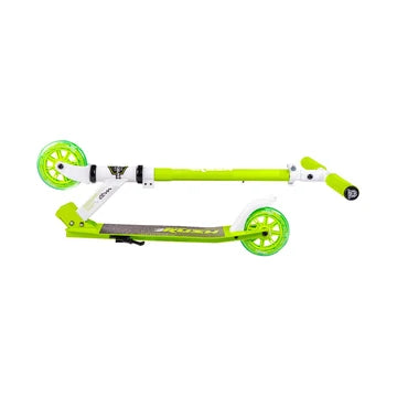 קורקינט מתקפל לילדים Madd Gear Metro Rush 125 Light-Up | White Green | מגיל 5+