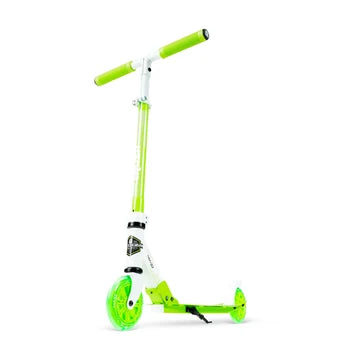 קורקינט מתקפל לילדים Madd Gear Metro Rush 125 Light-Up | White Green | מגיל 5+